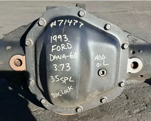 Spicer/Dana 60 Axle Assembly, Rear (Single or Rear)