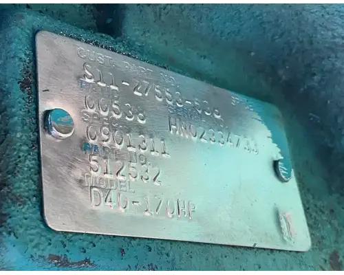 Spicer/Dana D40170HP/R40170H Cutoff Tandem Axle