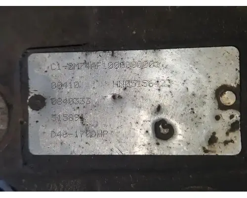 Spicer/Dana D46-170DHP Axle Assembly Housing
