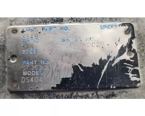 Spicer/Dana DS404 Axle Assembly Housing