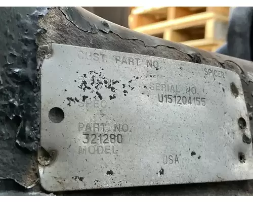 Spicer/Dana DSP40/RSP40 Cutoff Tandem Axle