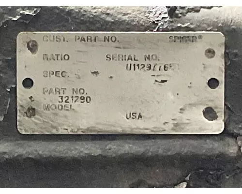 Spicer/Dana DSP40/RSP40 Cutoff