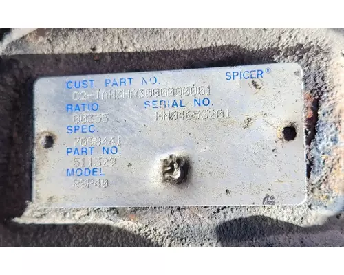 Spicer/Dana DSP40/RSP40 Cutoff