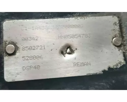Spicer/Dana DSP40 Cutoff