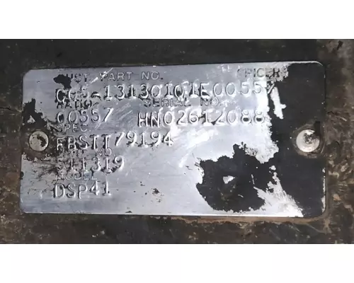 Spicer/Dana DSP41 Cutoff