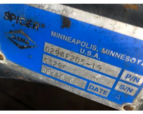 Spicer/Dana F155S Axle Housings (Rear)