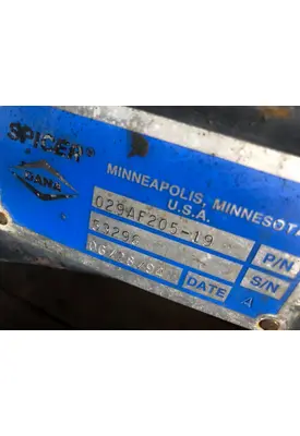 Spicer/Dana F155S Axle Housings (Rear)