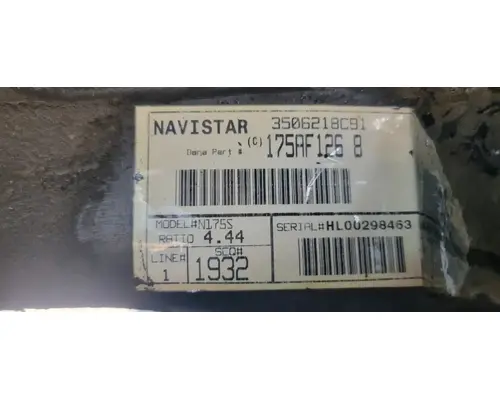 Spicer/Dana N175S Rear Rears (Tandem Rear or Single)