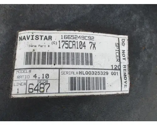 Spicer/Dana N175 Axle Housings (Rear)