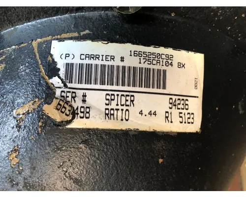 Spicer/Dana N175 Rear Rears (Tandem Rear or Single)