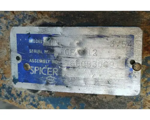 Spicer/Dana N400R Differential Housing (Single or Rear)