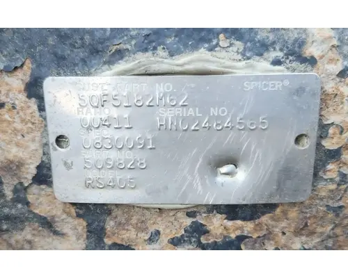 Spicer/Dana RS405 Cutoff