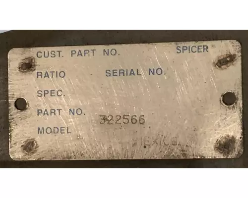 Spicer/Dana S130 Differential Housing (Single or Rear)
