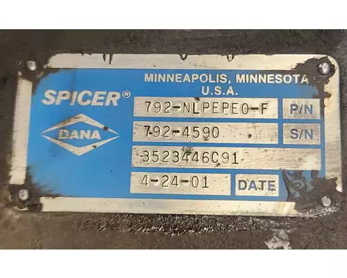 Spicer/TTC Other Transfer Case Assembly