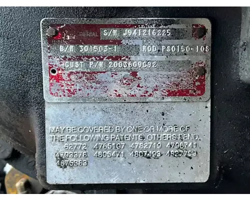 Spicer/TTC PSO150-10S Transmission Assembly