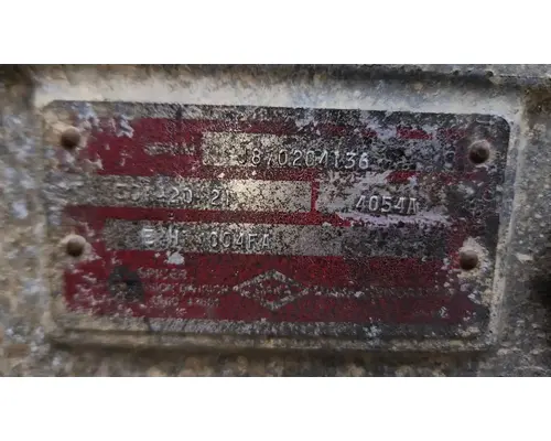 Transmission Assembly Spicer/TTC 4054A Complete Recycling Group LLC