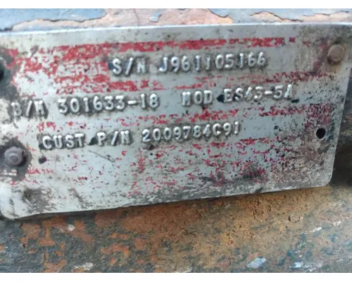 Transmission Assembly Spicer/TTC ES43-5A Complete Recycling Group LLC