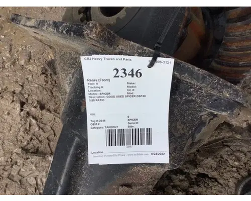 Rears (Front) SPICER  Crj Heavy Trucks And Parts