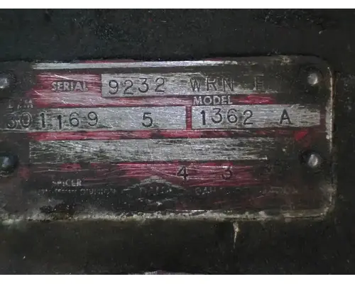 Transmission Assembly SPICER 1362-A Geco - Fresno