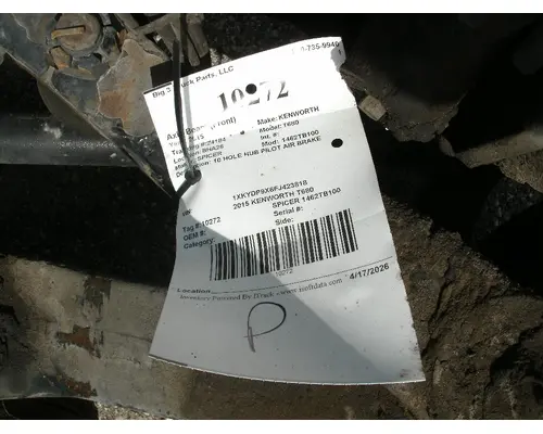 Axle Beam (Front) SPICER 1462TB100 Big 3 Truck Parts, LLC