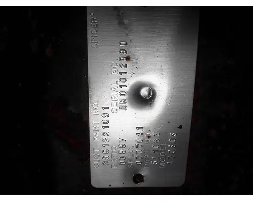 Rears (Rear) SPICER 17060S Crest Truck Parts