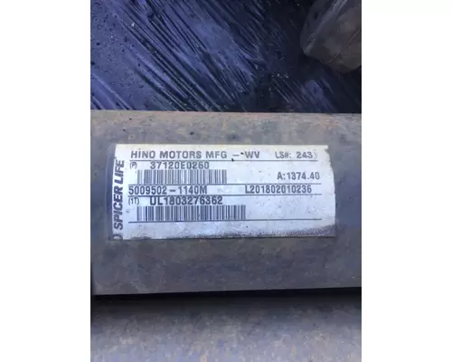 Drive Shaft, Front SPICER 268 LKQ Heavy Truck Maryland