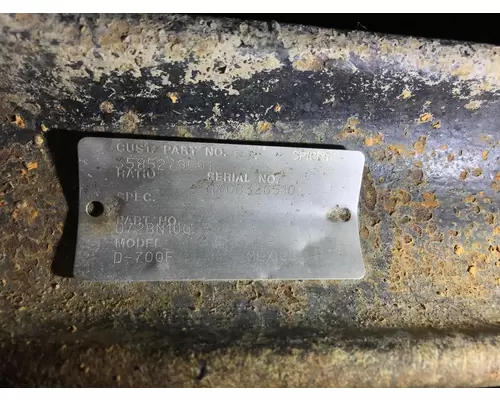 Spicer D-700F Axle Assembly, Front (unused)