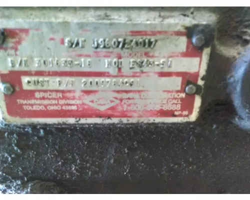 Transmission Assembly SPICER ES43-5A LKQ Heavy Truck - Goodys