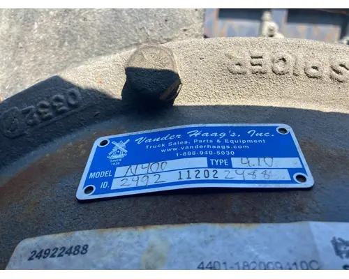 Axle Housing (Rear) Spicer N400 Vander Haags Inc Kc