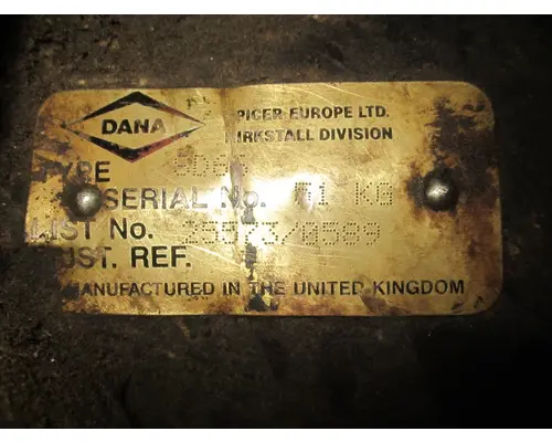 Spicer OTHER Axle Assembly, Front (unused)