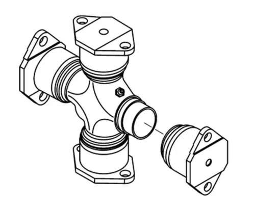 Spicer RDS1710 Drive Shaft, Rear