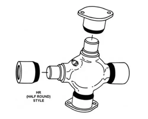 Spicer RDS1810 Drive Shaft, Rear