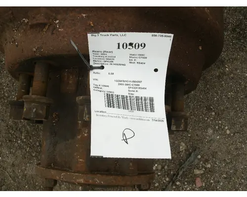 Rears (Rear) SPICER RS404 Big 3 Truck Parts, LLC