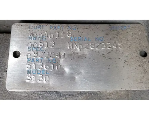 Rears (Rear) SPICER S130 Geco - Dinuba