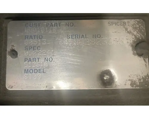 Rears (Rear) SPICER S130 Geco - Dinuba