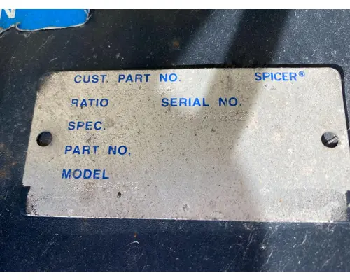 Spicer S20-045B Tag Axle