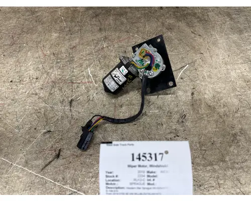 Wiper Motor, Windshield SPRAGUE E-108-010 West Side Truck Parts