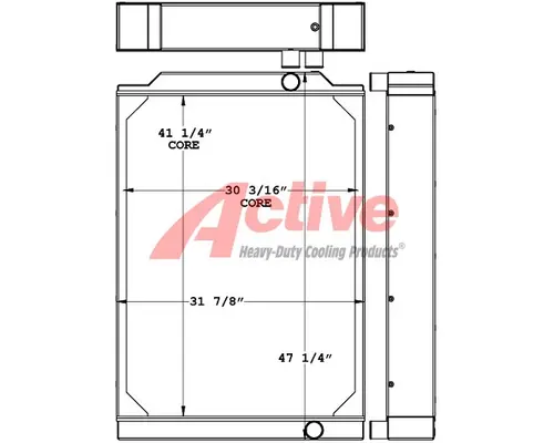 Steiger Tractor Radiator