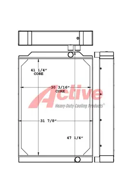 Steiger Tractor Radiator