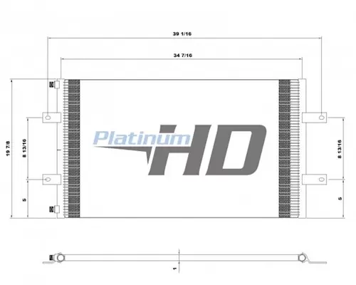 Air Conditioner Condenser STERLING  Frontier Truck Parts