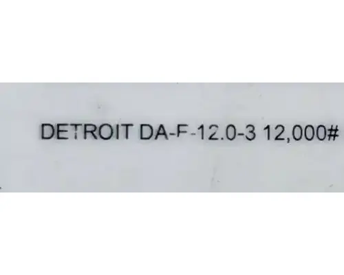 Sterling A9500 Axle Assy, Fr (4WD)