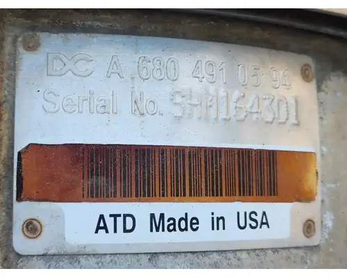 DPF (Diesel Particulate Filter) Sterling A9500 Complete Recycling Group LLC