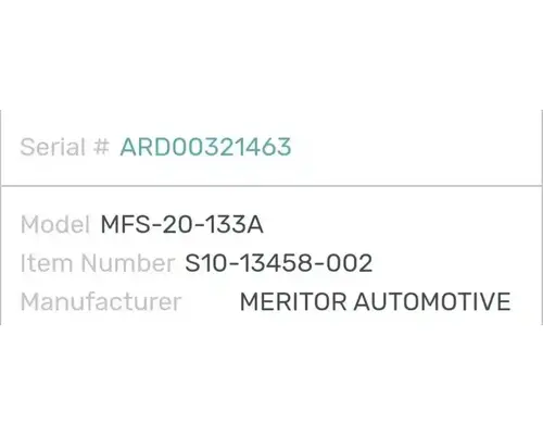 Sterling L9500 Axle Assy, Fr (4WD)