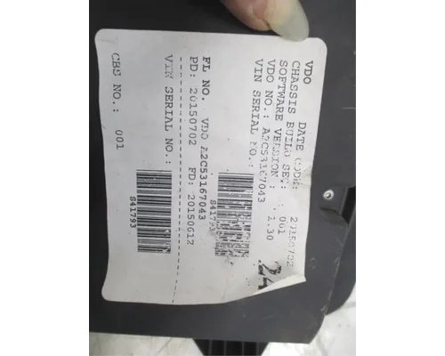 Sterling L9500 Instrument Cluster