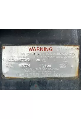 Sterling M7500 ACTERRA Fuel Tank