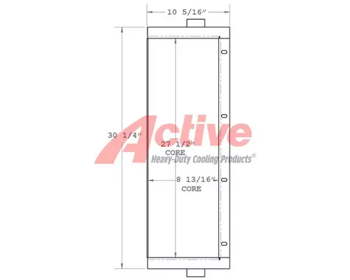 Charge Air Cooler (ATAAC) Sullair  Active Radiator