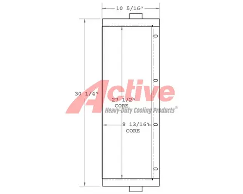 Charge Air Cooler (ATAAC) Sullair  Active Radiator