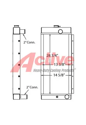Sullair Compressor Radiator