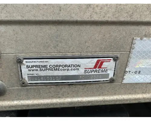 Body / Bed Supreme 16' Dry Van Body DTI Trucks