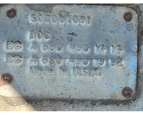 Sutphen Fire Truck DPF (Diesel Particulate Filter)